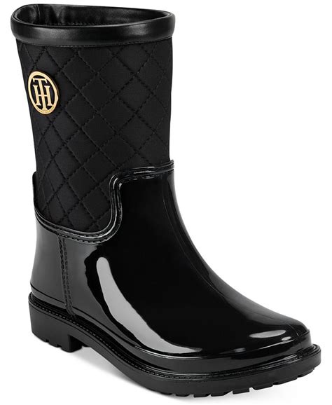 tommy hilfiger boots macys|tommy hilfiger boots women's boots.